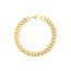 14K Yellow Gold 11 mm Curb Chain w/ Lobster Clasp - 9 in.