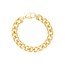 14K Yellow Gold 12.7 mm Curb Chain w/ Lobster Clasp - 9 in.