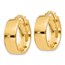 14k Yellow Gold 16 mm Hoop Earrings