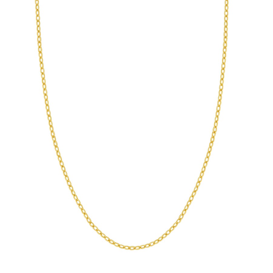 14K Yellow Gold 2.15 mm Rolo Chain w/ Lobster Clasp - 20 in.