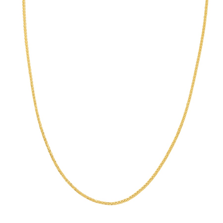 14K Yellow Gold 2.2 mm Wheat Chain w/ Lobster Clasp - 20 in.