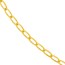 14K Yellow Gold 2.25 mm Long Link Curb - 22in.