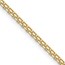 14K Yellow Gold 2.2mm Lightweight Flat Bismark Chain - 20 in.