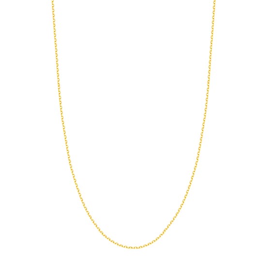 14K Yellow Gold 2.3 mm Cable Chain w/ Lobster Clasp - 18 in. 14K Yellow Gold 2.3 mm Cable Chain w/ Lobster Clasp - 18 in.