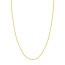 14K Yellow Gold 2.3 mm Rope Chain w/ Lobster Clasp - 22 in.