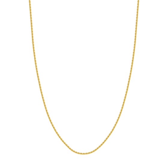14K Yellow Gold 2.3 mm Rope Chain with Lobster Clasp -24 in. 14K Yellow Gold 2.3 mm Rope Chain with Lobster Clasp -24 in.