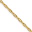 14K Yellow Gold 2.35mm Mariners Link Chain - 16 in.