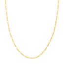 14K Yellow Gold 2.36 mm Figaro Chain w/ Lobster Clasp - 16 in.