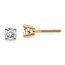 14k Yellow Gold 2/3ct Lab Grown Diamond Earring