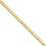 14k Yellow Gold 2.40 mm Anchor Chain Bracelet - 10 in.