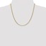 14k Yellow Gold 2.40 mm Semi-Solid Anchor Chain Necklace - 20 in.