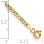 14K Yellow Gold 2.40mm Anchor Chain - 8 in.