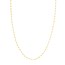 14K Yellow Gold 2.5 mm Bead Chain w/ Lobster Clasp - 16 in.