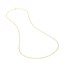 14K Yellow Gold 2.5 mm Bead Chain w/ Lobster Clasp - 16 in.