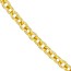 14K Yellow Gold 2.5 mm Open Cable - 18in.