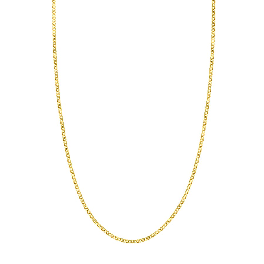 14K Yellow Gold 2.5 mm Rolo Chain w/ Lobster Clasp - 18 in.