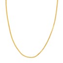 14K Yellow Gold 2.6 mm Box Chain w/ Lobster Clasp - 16 in.