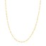 14K Yellow Gold 2.6 mm Fancy Chain w/ Lobster Clasp - 24 in.