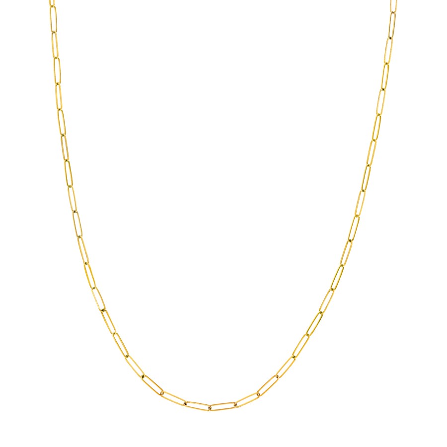 14K Yellow Gold 2.6 mm Fancy Chain w/ Lobster Clasp - 24 in.