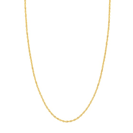 14K Yellow Gold 2.6 mm Rope Chain w/ Lobster Clasp - 18 in.