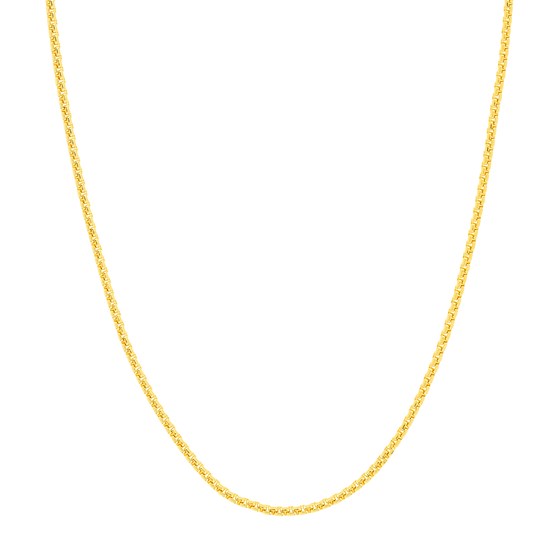 14K Yellow Gold 2.7 mm Box Chain w/ Lobster Clasp - 20 in.