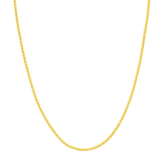 14K Yellow Gold 2.7 mm Box Chain w/ Lobster Clasp - 22 in. 14K Yellow Gold 2.7 mm Box Chain w/ Lobster Clasp - 22 in.