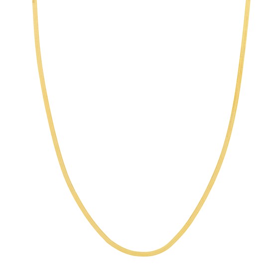 14K Yellow Gold 2.7 mm Herringbone Chain - 20 in. 14K Yellow Gold 2.7 mm Herringbone Chain - 20 in.