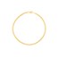 14K Yellow Gold 2.7 mm Solid Round Box Chain Bracelet - 7.25 in.