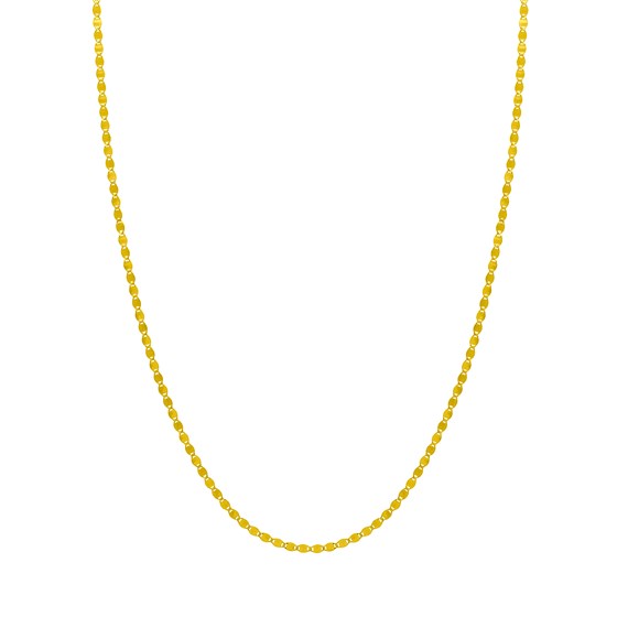 14K Yellow Gold 2.7 mm Valentino Chain w/ Lobster Clasp - 20 in. 14K Yellow Gold 2.7 mm Valentino Chain w/ Lobster Clasp - 20 in.