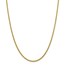 14k Yellow Gold 2.75 mm Semi-solid Wheat Chain - 22 in.