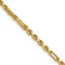 14K Yellow Gold 2.75mm D/C Milano Rope Chain - 20 in.