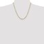 14K Yellow Gold 2.75mm D/C Milano Rope Chain - 20 in.