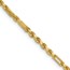 14K Yellow Gold 2.75mm D/C Milano Rope Chain - 22 in.