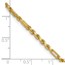 14K Yellow Gold 2.75mm D/C Milano Rope Chain - 7 in.