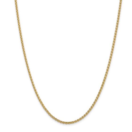 14k Yellow Gold 2.8 mm Spiga Chain - 22 in.