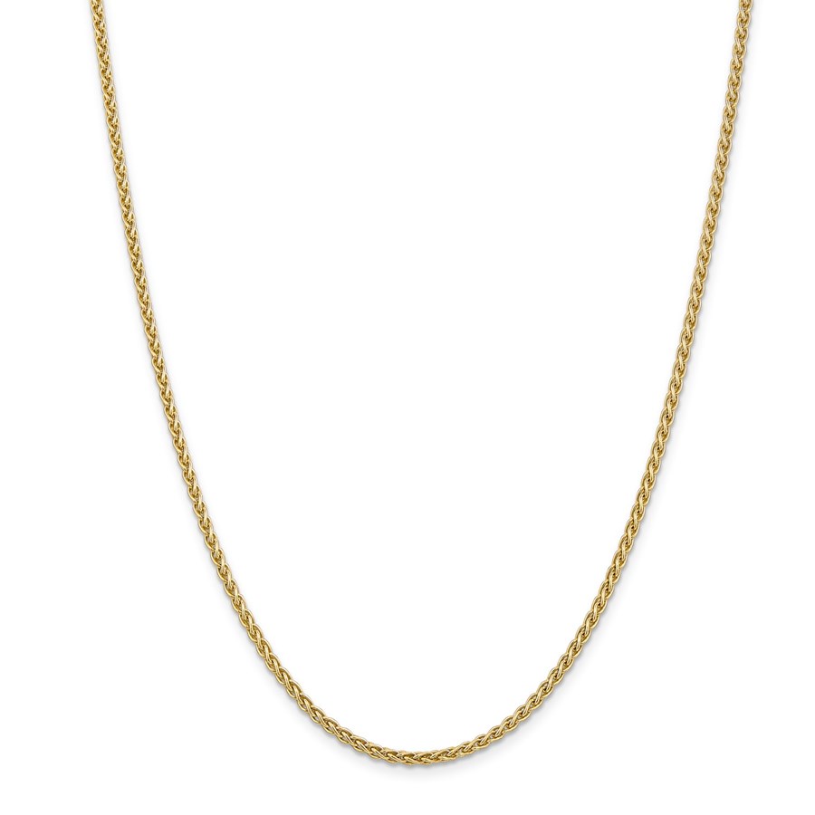 14k Yellow Gold 2.8 mm Spiga Chain - 22 in.