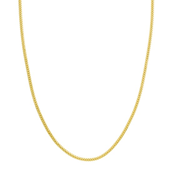 14K Yellow Gold 2.85 mm Curb Chain w/ Lobster Clasp - 20 in.