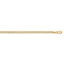 14k Yellow Gold 2.85 mm Semi-Solid Curb Link Chain - 16 in.