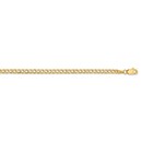 14k Yellow Gold 2.85 mm Semi-Solid Curb Link Chain - 24 in.