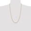 14K Yellow Gold 2.85mm Semi-Solid Curb Chain - 26 in.
