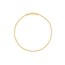 14K Yellow/ Gold 2 mm Bead Chain Bracelet w/ Lobster - 7.5 in.