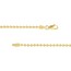 14K Yellow Gold 2 mm Bead Chain w/ Lobster Clasp - 18 in.