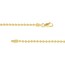 14K Yellow Gold 2 mm Bead Chain w/ Lobster Clasp - 18 in.