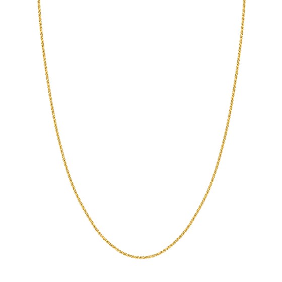 14K Yellow Gold 2 mm Rope Chain w/ Lobster Clasp - 20 in. 14K Yellow Gold 2 mm Rope Chain w/ Lobster Clasp - 20 in.