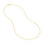 14K Yellow Gold 2 mm Saturn Chain w/ Lobster Clasp - 18 in.