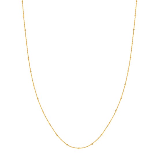 14K Yellow Gold 2 mm Saturn Chain w/ Lobster Clasp - 20 in. 14K Yellow Gold 2 mm Saturn Chain w/ Lobster Clasp - 20 in.