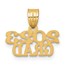 14K Yellow Gold 2023 GRAD Charm - 14 mm