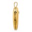 14K Yellow Gold 20mm FOREVER IN MY HEART Heart Locket - 25 mm