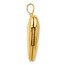 14K Yellow Gold 24mm Fancy Design Heart Locket - 30 mm