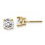 14k Yellow Gold 2ct Cert. Lab Grown Diamond Earring